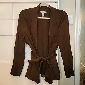 Navy green jacket H&M size 8